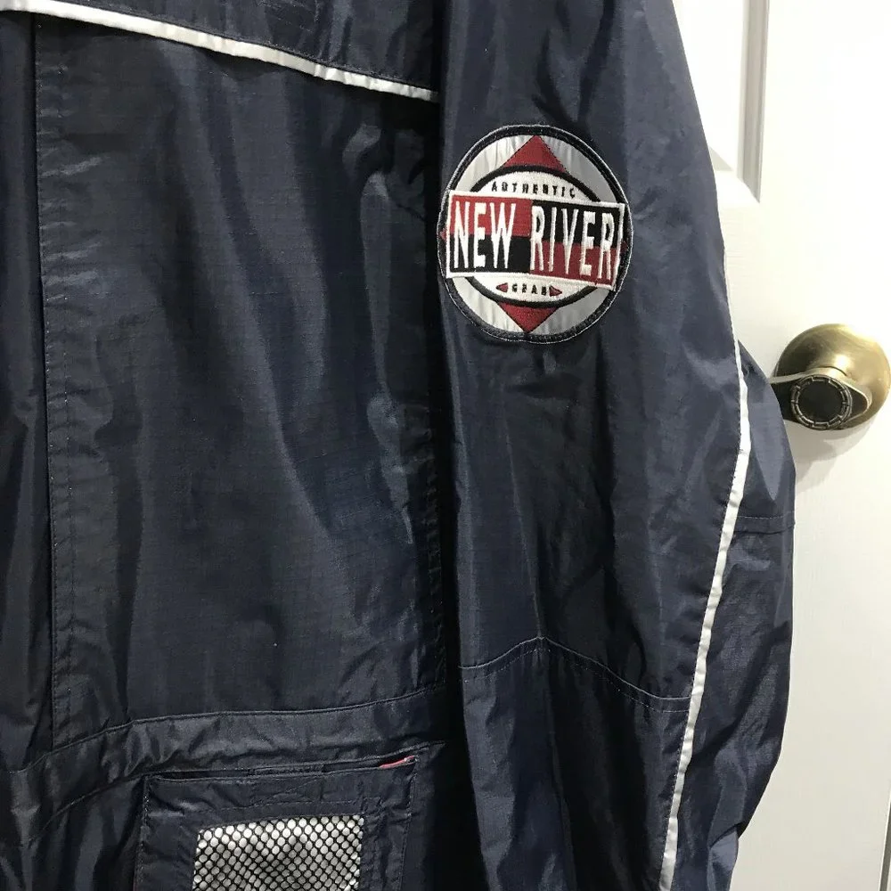 New River Nylon Hooded All Weather Jacket XL Flawless